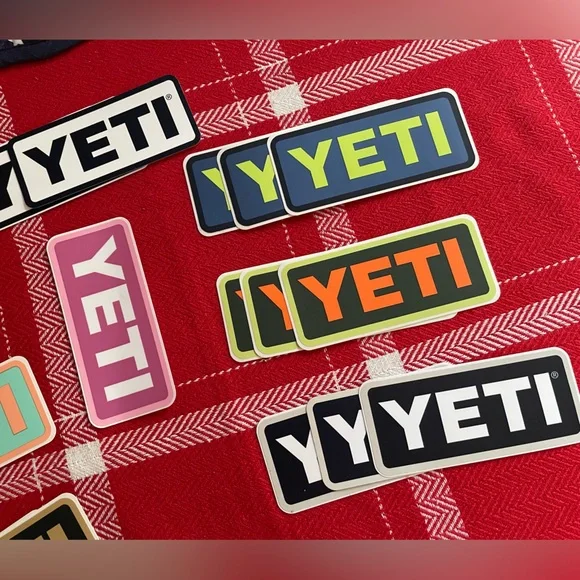 YETI 22 TOTAL Vibrant Sticker Collection - Picture 3 of 4